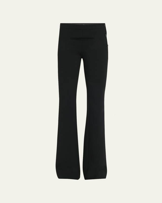 Oblique Tailored Wool Pants
