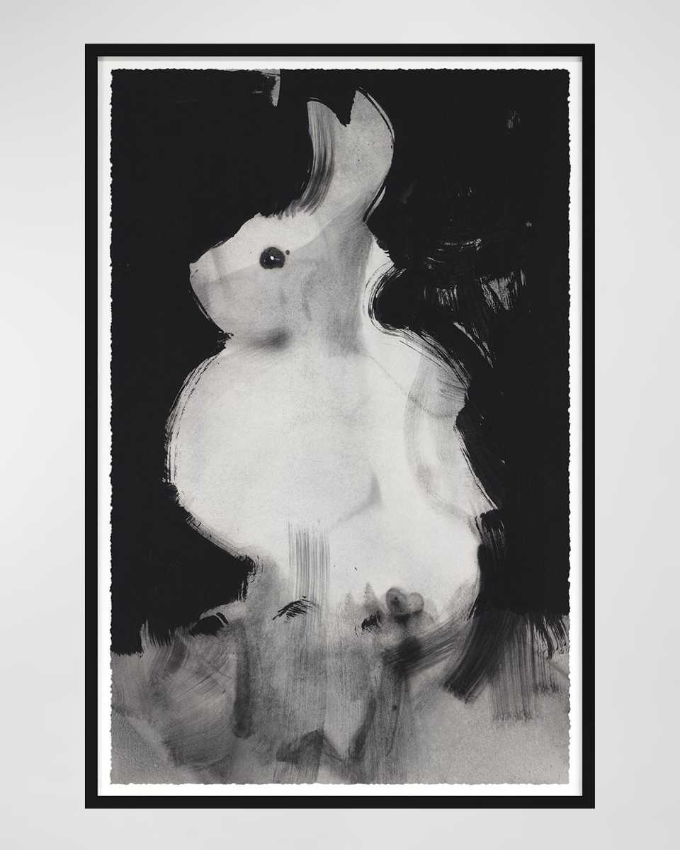 "Instincts 6" Print by Van Hoang, Framed Under Plexiglass