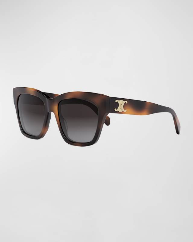 Triomphe Square Acetate Sunglasses