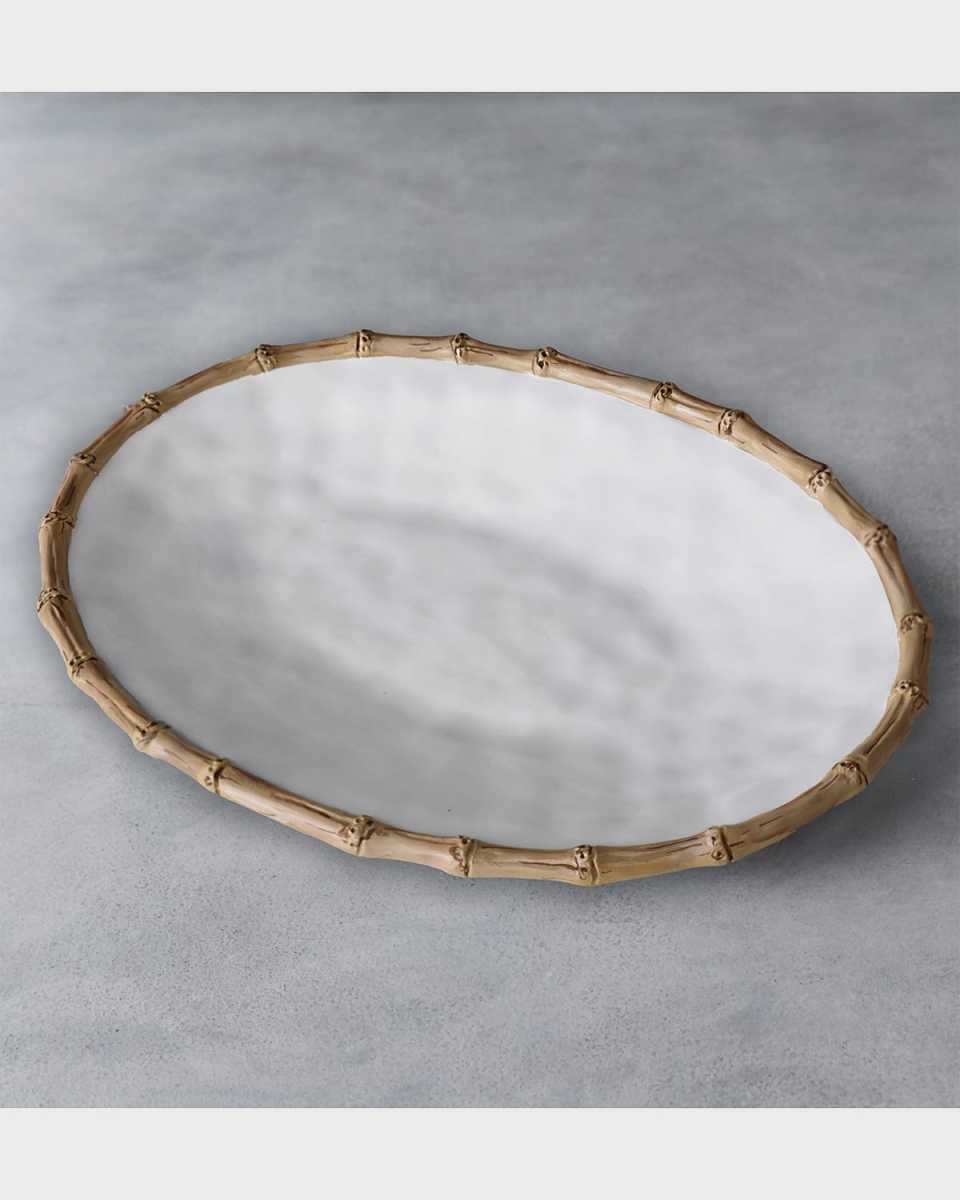 Vida Bamboo Large Oval Platter