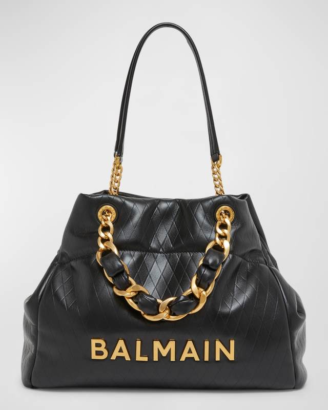 1945 Soft Cabas Tote Bag in Embossed Leather