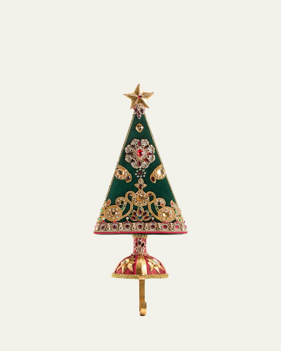 Christmas Castle Tree Stocking Holder