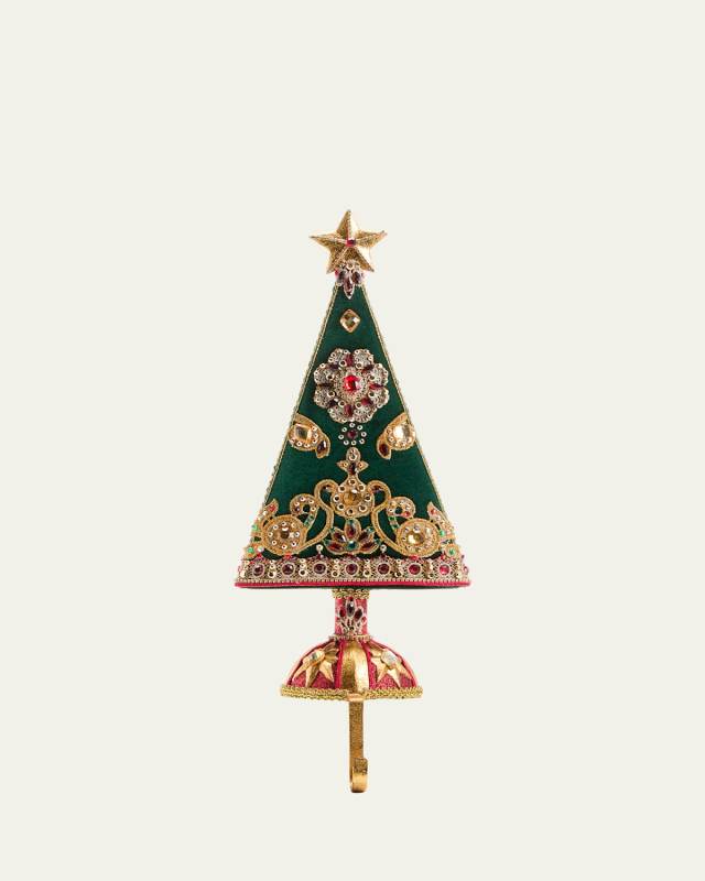Christmas Castle Tree Stocking Holder