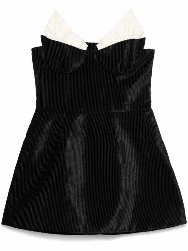 velvet mini dress