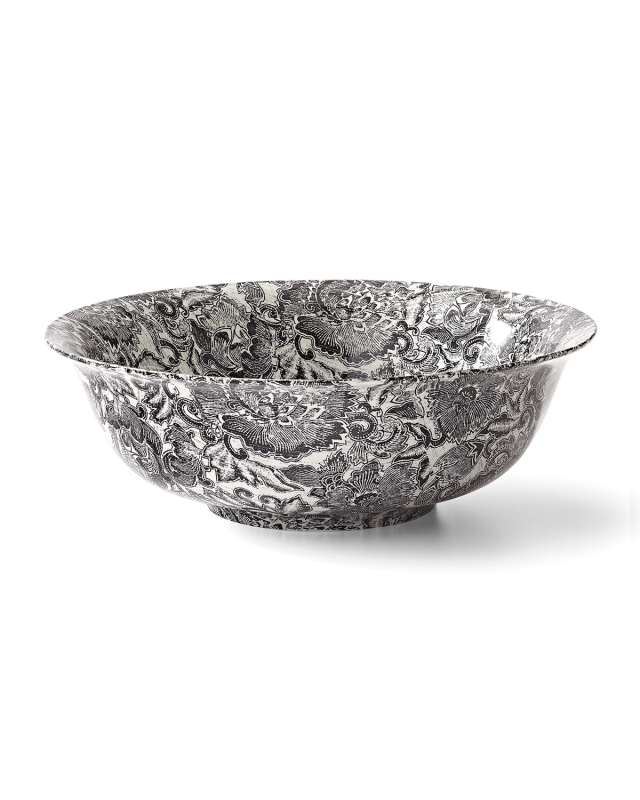 Faded Peony Medium Fruit Bowl