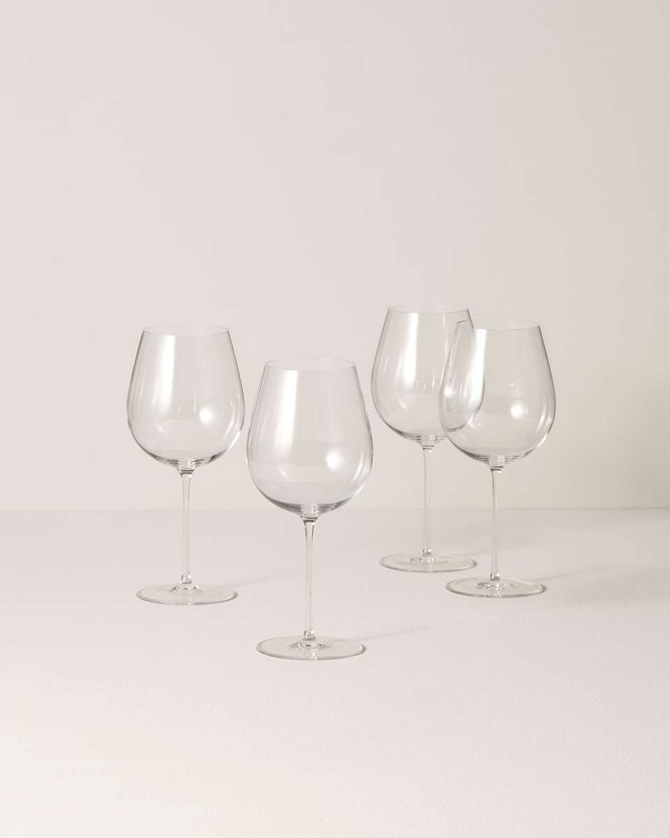 Signature Series Warm-Region 4-Piece Wine Glass Set