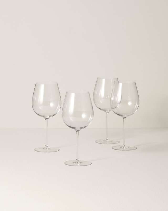 Signature Series Warm-Region 4-Piece Wine Glass Set