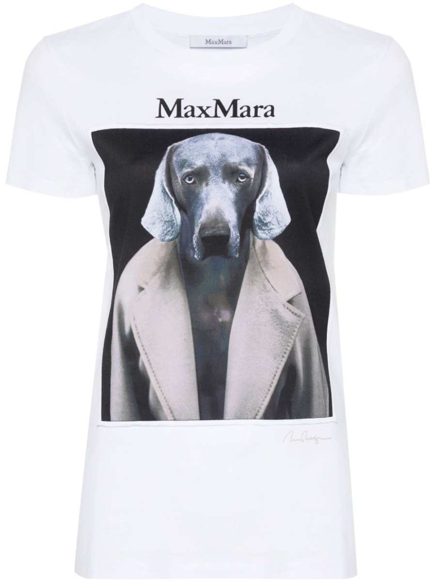 Cipria dog-print T-shirt