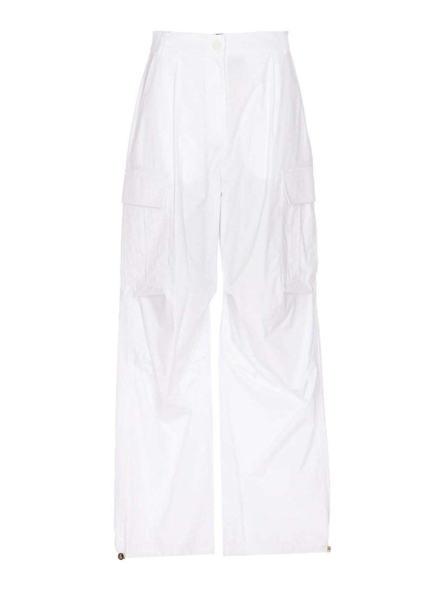 Patrizia Pepe Pantalons Décontractés - Blanc