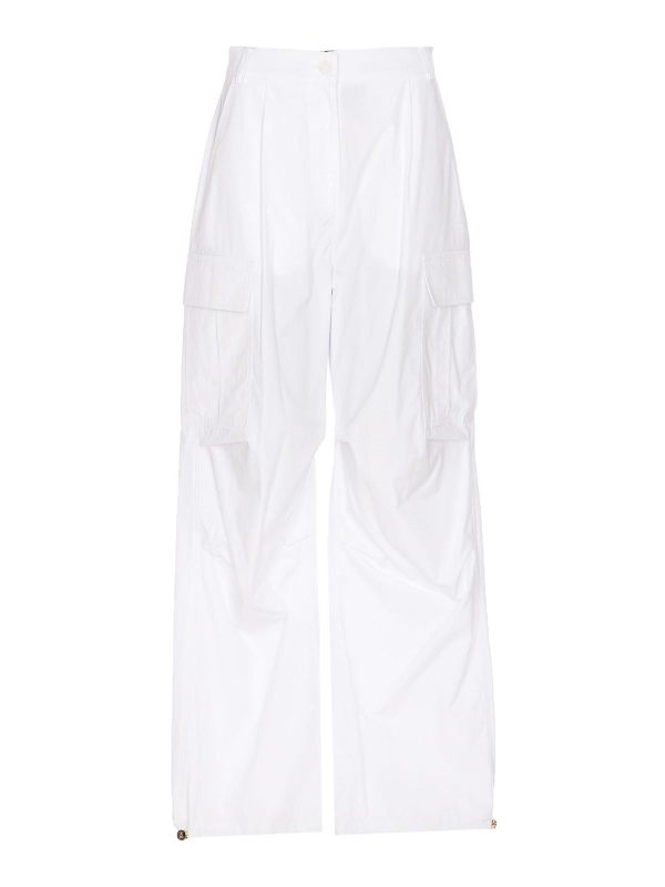 Patrizia Pepe Pantalons Décontractés - Blanc