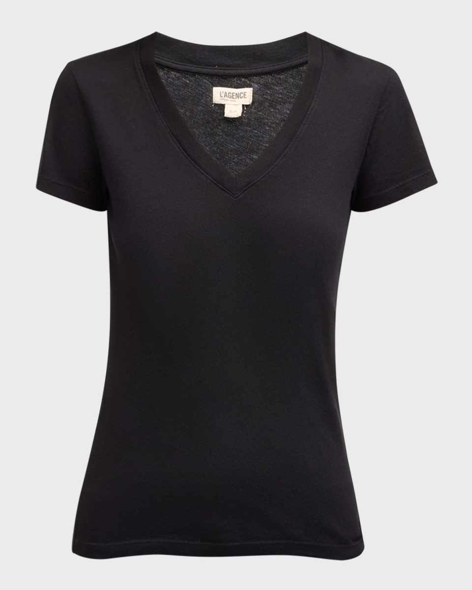 Becca V-Neck Short-Sleeve Tee
