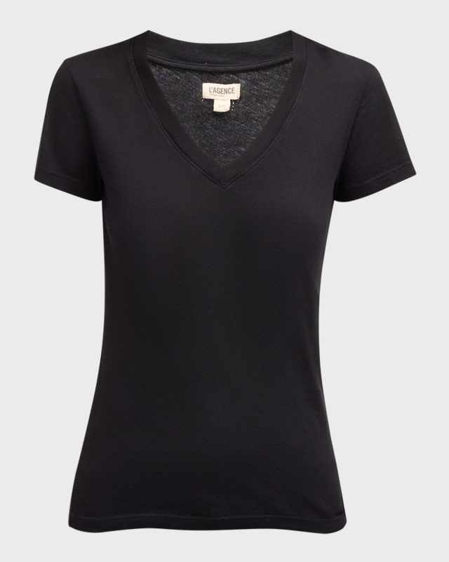 Becca V-Neck Short-Sleeve Tee