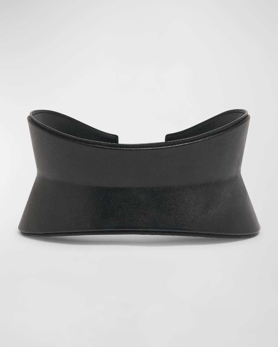 Flex Bustier Leather Corset Belt