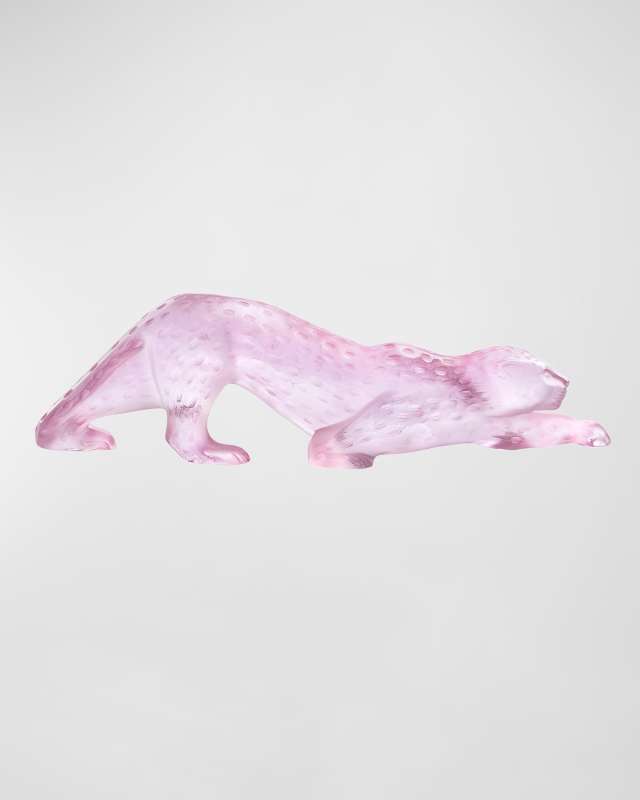 Zeila Pink Luster Panther Figure
