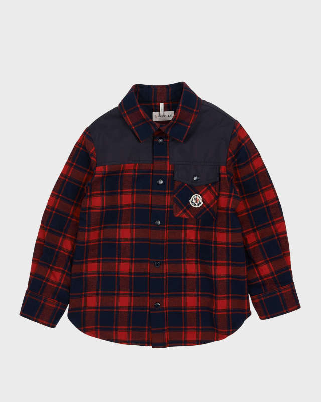 Boy's Flannel Button Down Shirt, Size 8-14
