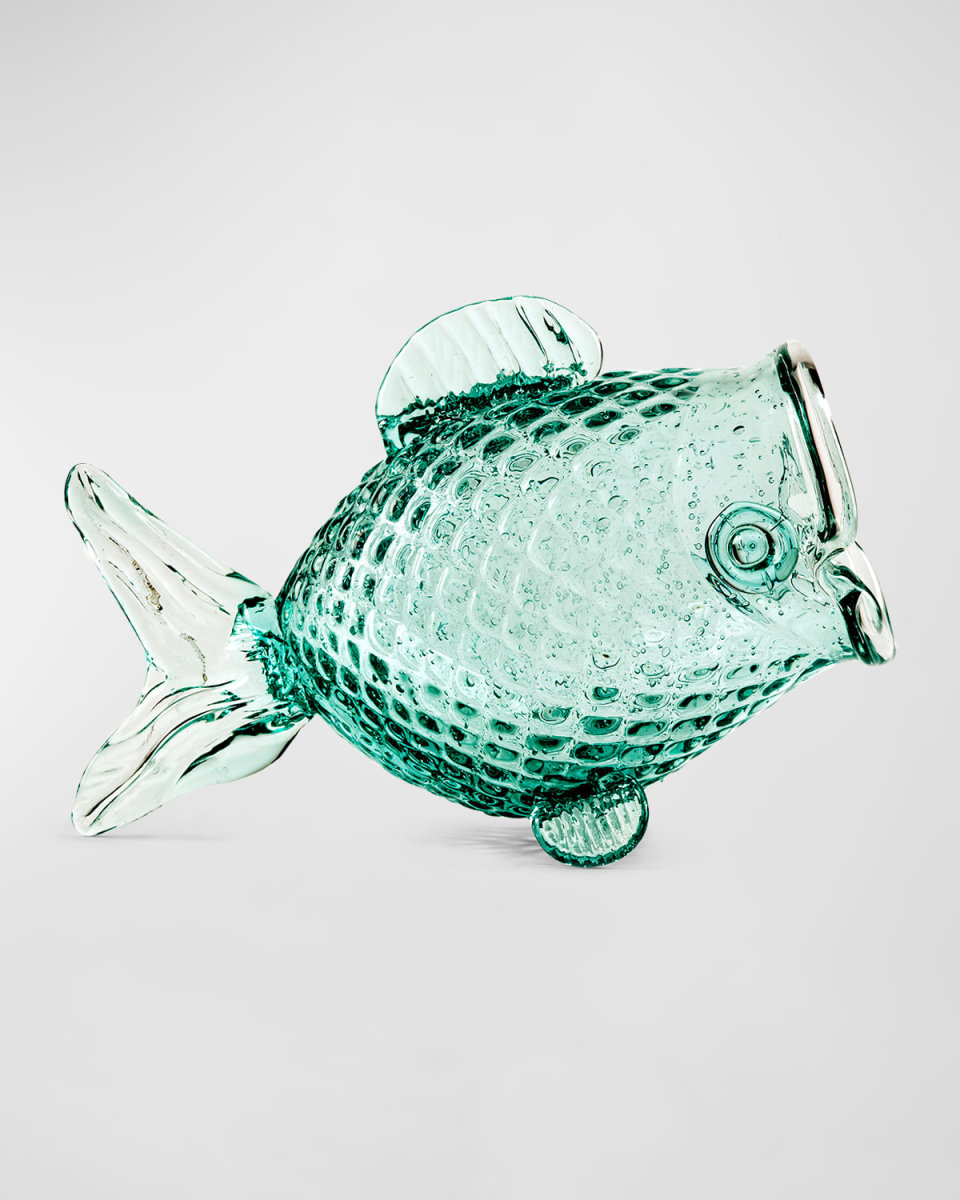 Fat Fish Glass Jar