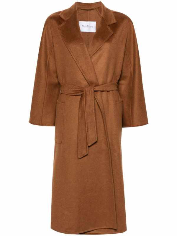 Ludmilla cashmere belted coat