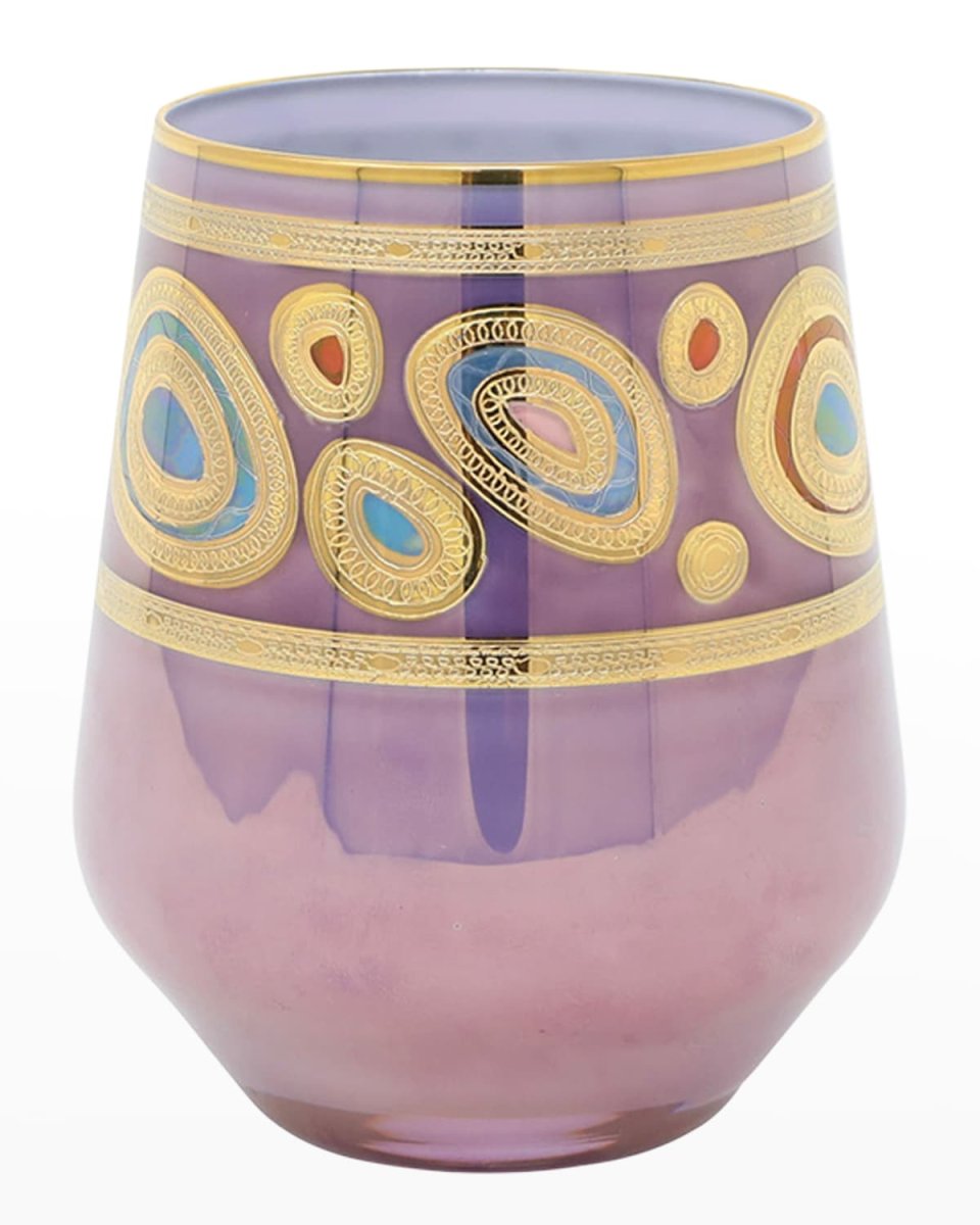 Regalia Purple Stemless Wine Glass