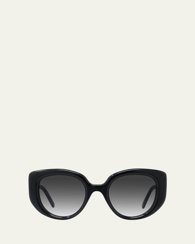 Oversized Acetate Butterfly Sunglasses