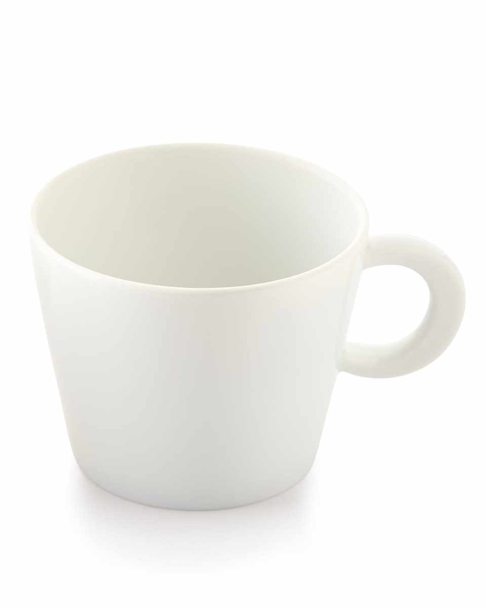 Ecume White Teacup