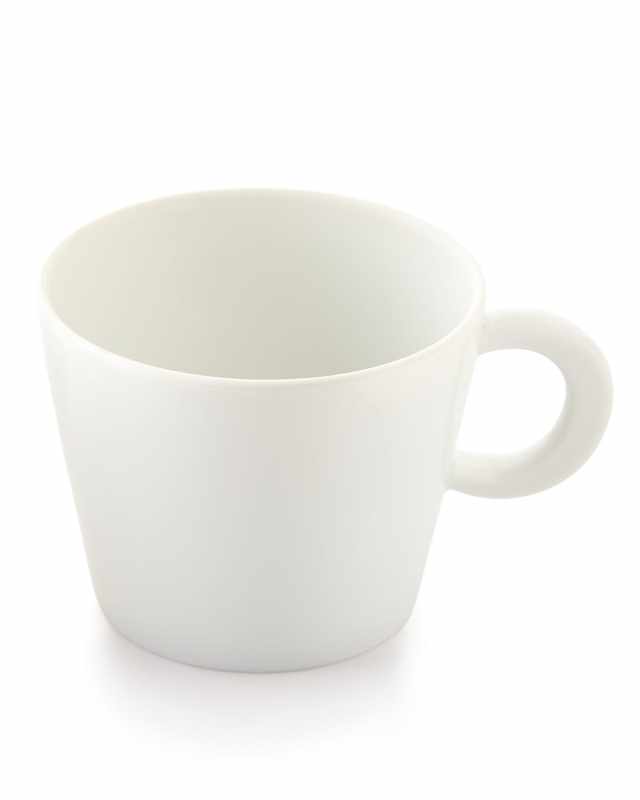 Ecume White Teacup