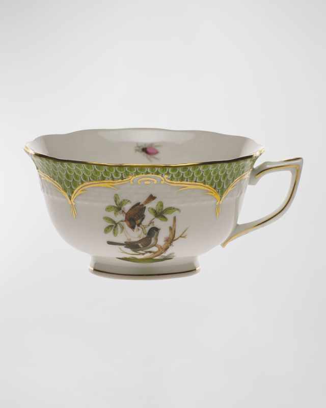 Rothschild Bird Green Motif 04 Tea Cup