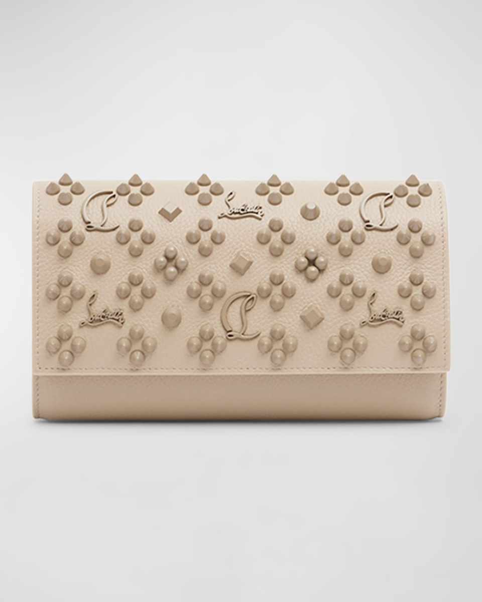 Paloma Wallet on Chain in Loubinthesky Leather