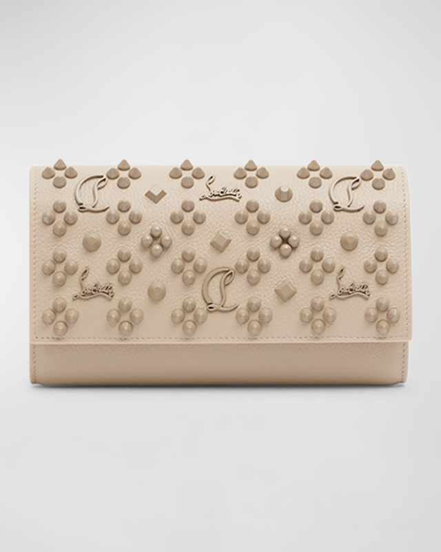 Paloma Wallet on Chain in Loubinthesky Leather