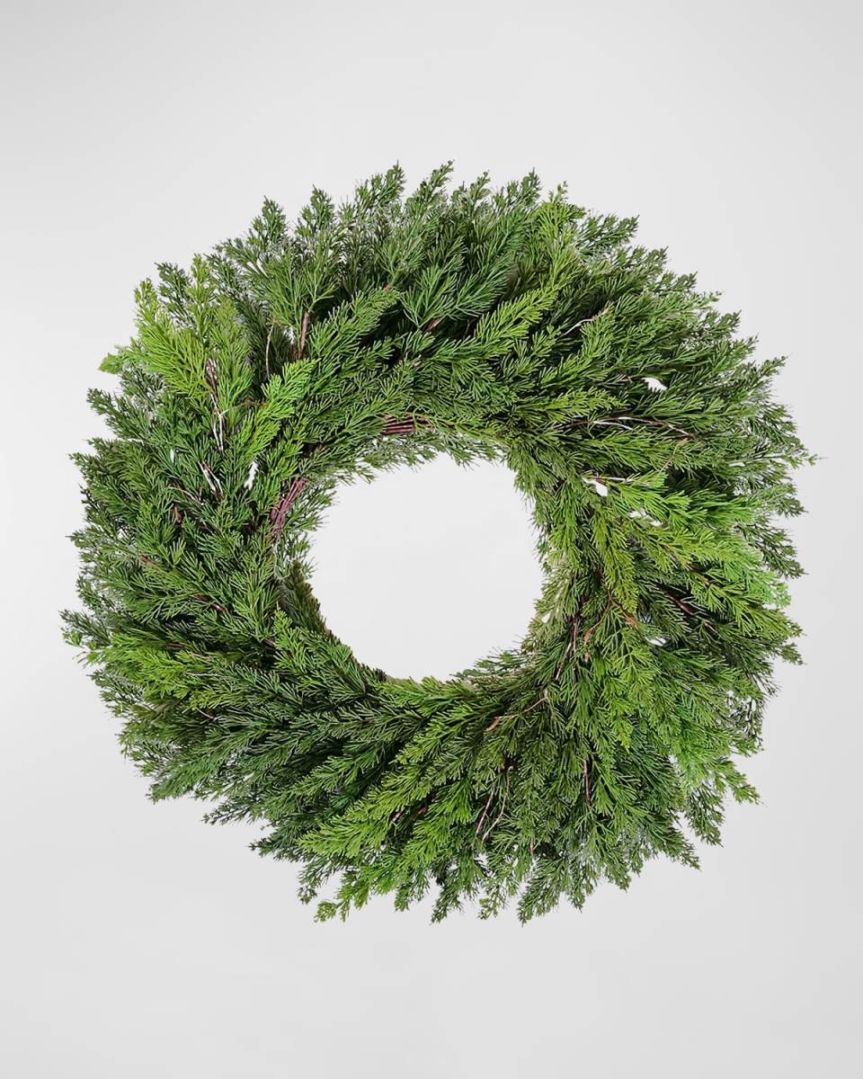 36" Cedar Christmas Wreath