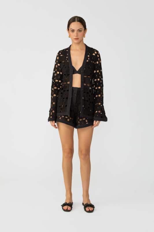 Myko Crochet Cardigan