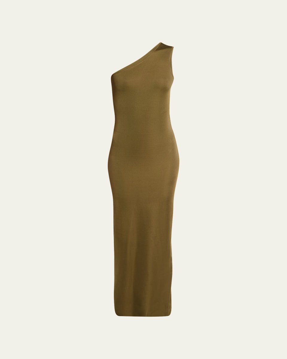 Long One-Shoulder Dress