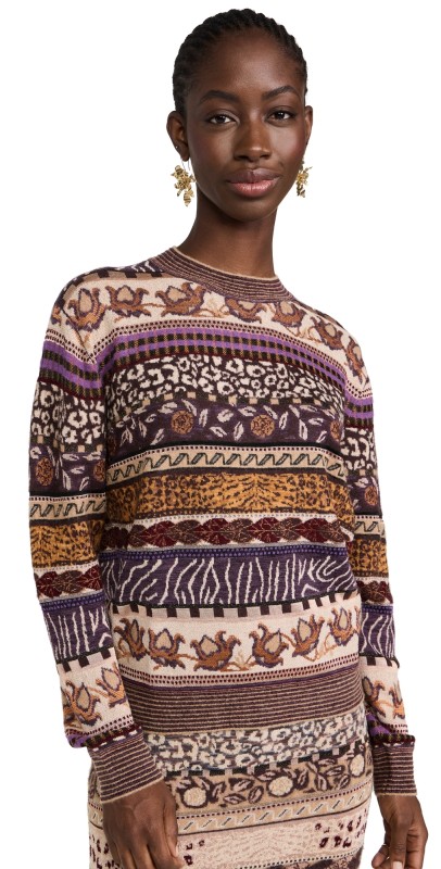 Ulla Johnson Lara Pullover Sweater Woodland