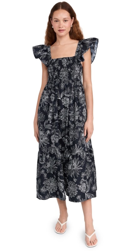 o. p.t Tuscany Dress Black Floral