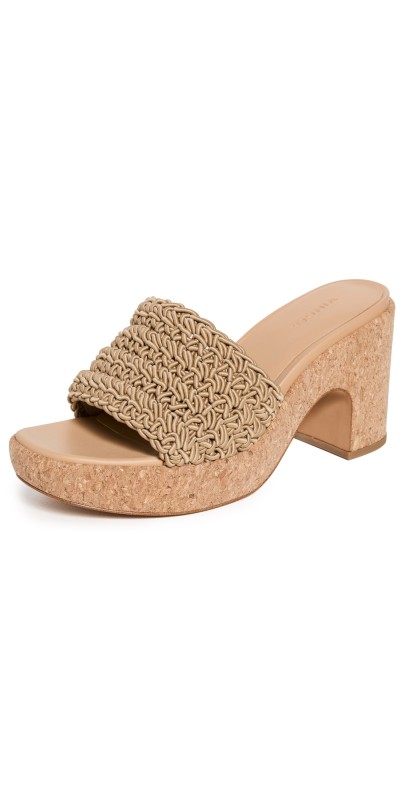 Vince Nicki Crochet Sandals Sand