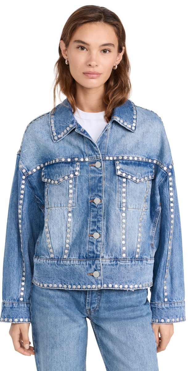 BLANKNYC Rose Garden Jacket Med Indigo