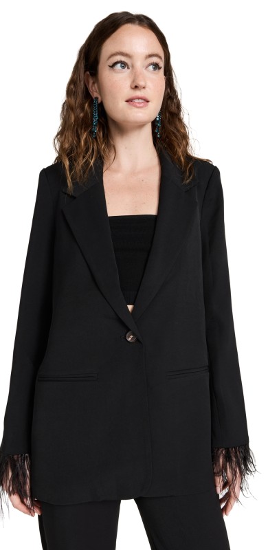 WAYF Romee Blazer Black