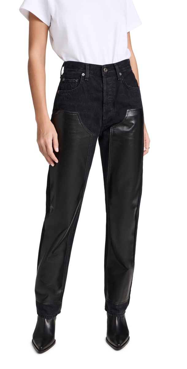 AGOLDE Ryder Jeans INK/ DETOX