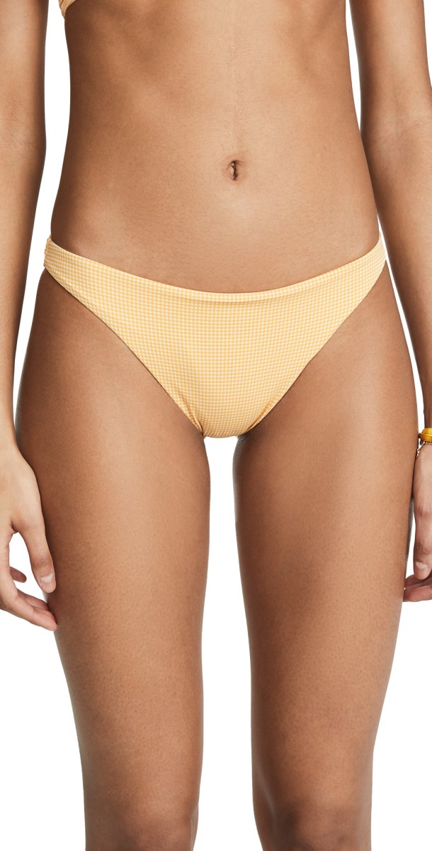 LSPACE Camacho Bikini Bottoms Sunshine Gold