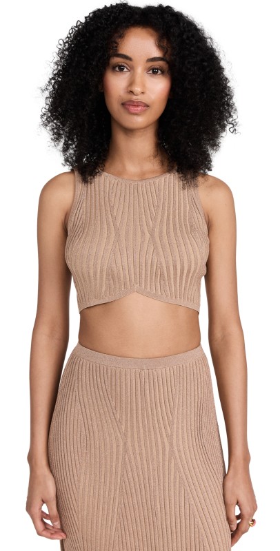 Devon Windsor August Top Gold Shimmer