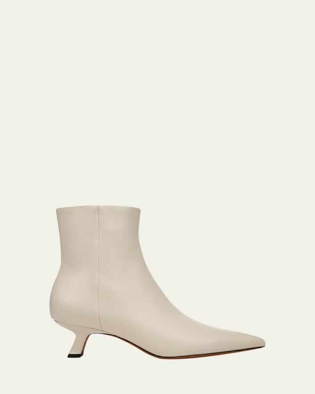 Billy Leather Low Ankle Boots