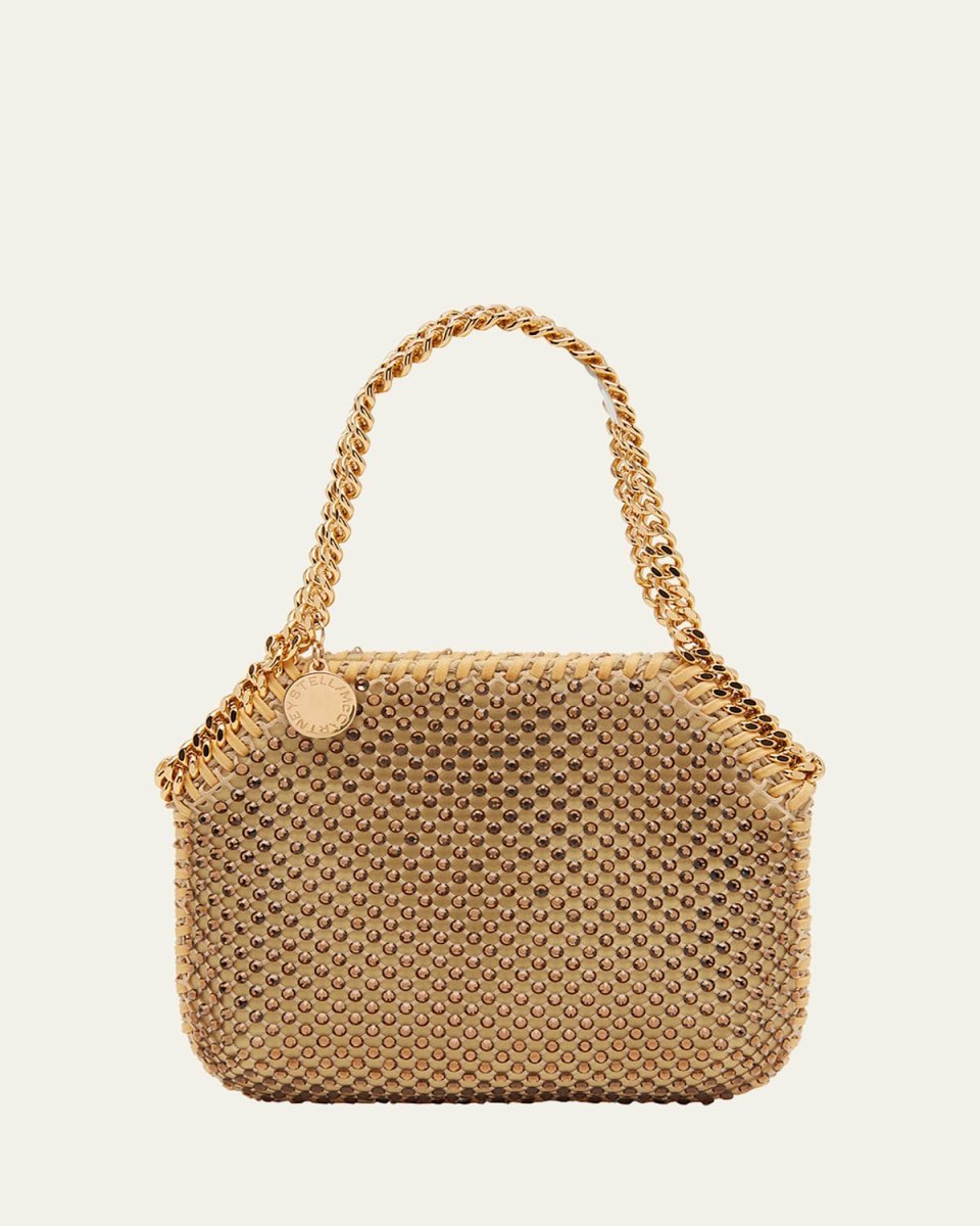 Falabella Mini Crystal Mesh Shoulder Bag