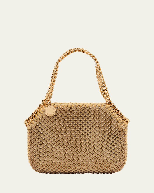 Falabella Mini Crystal Mesh Shoulder Bag