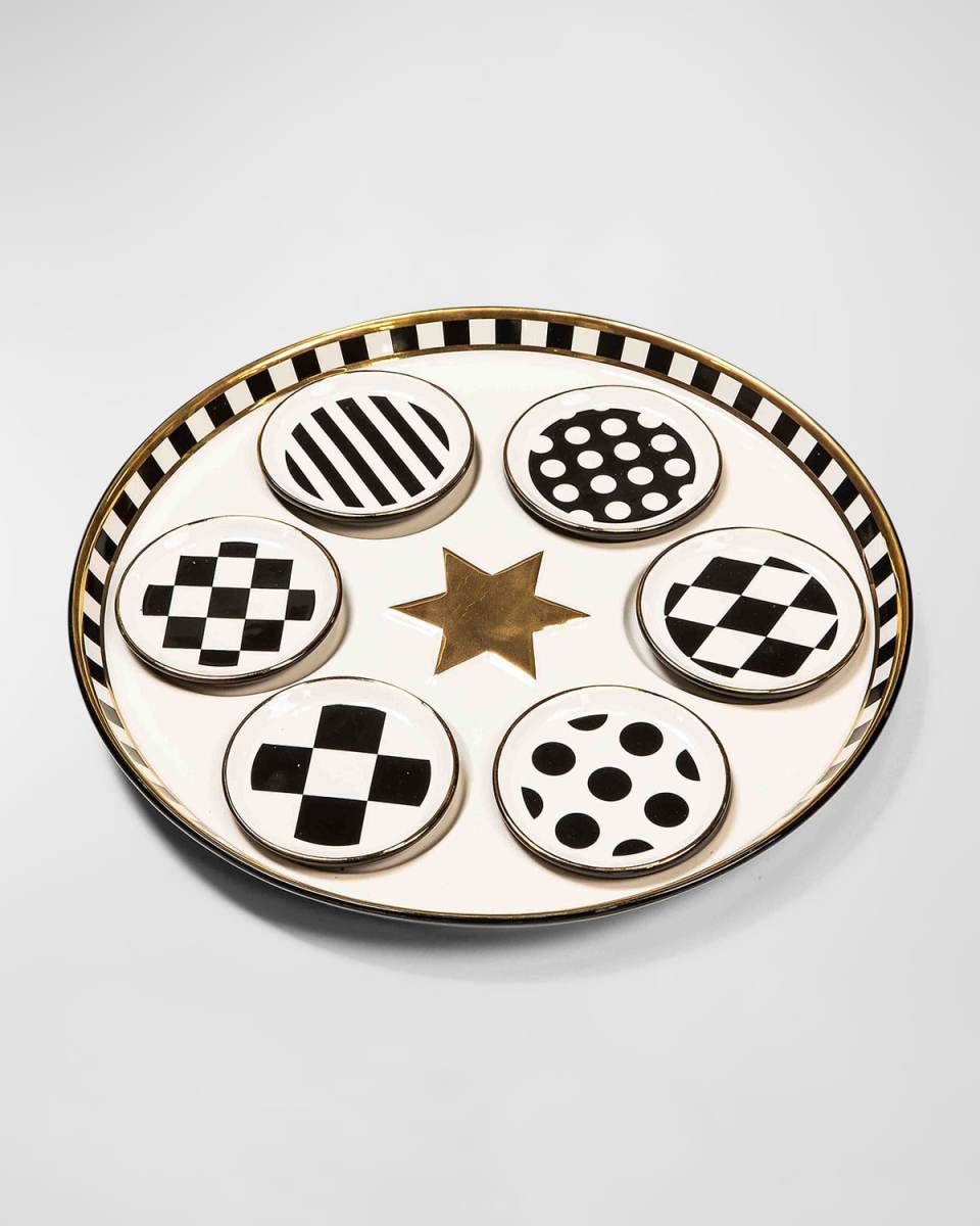 Courtly Seder Plate