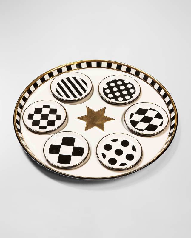 Courtly Seder Plate