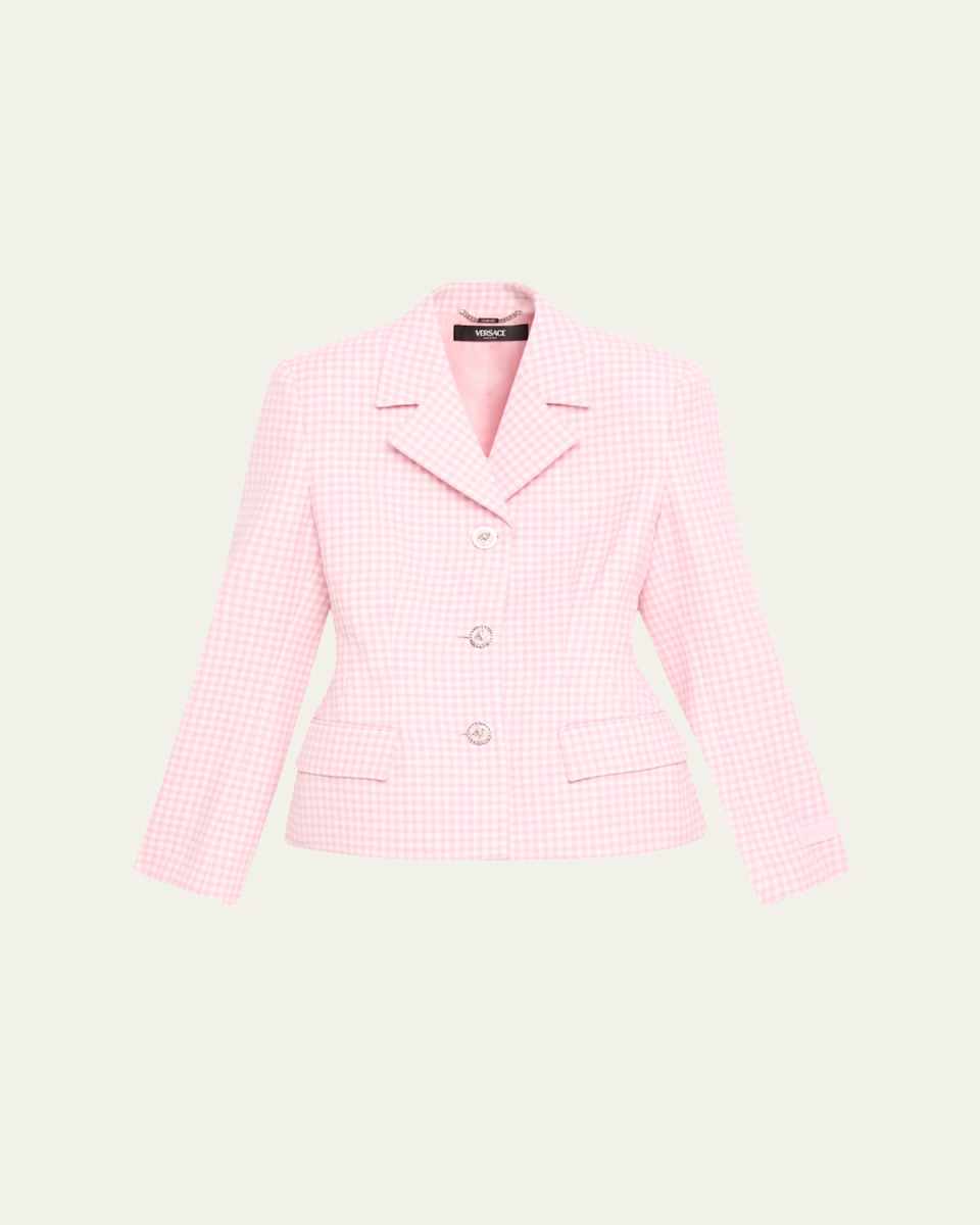 Informal Double Wool Natte Blazer Jacket