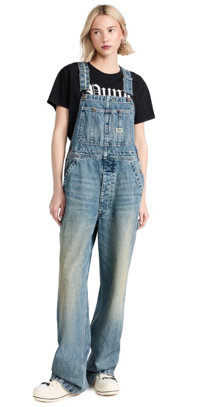 R13 D'Arcy Overalls Clinton Blue
