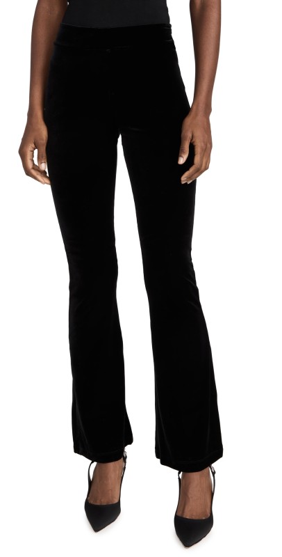 Commando Velvet Flare Leggings Black