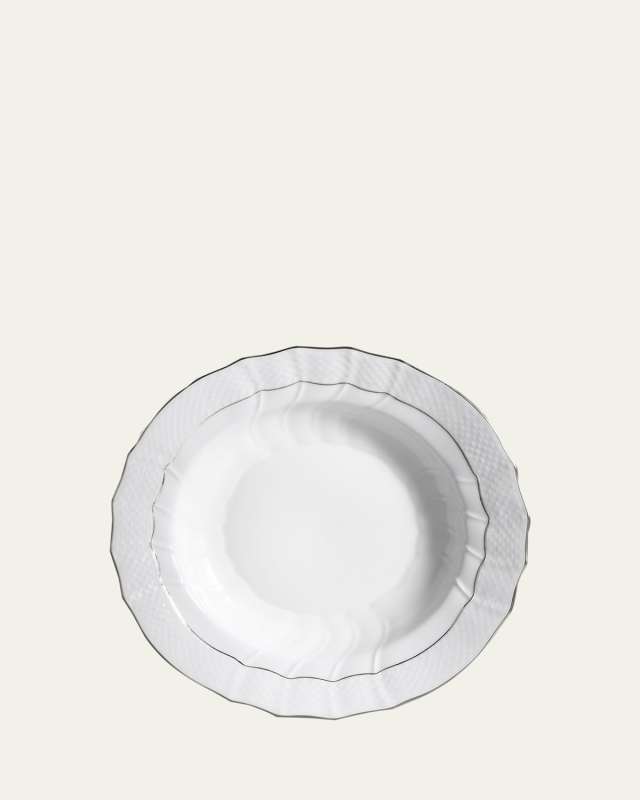 Platinum Edge Pasta/Soup Bowl