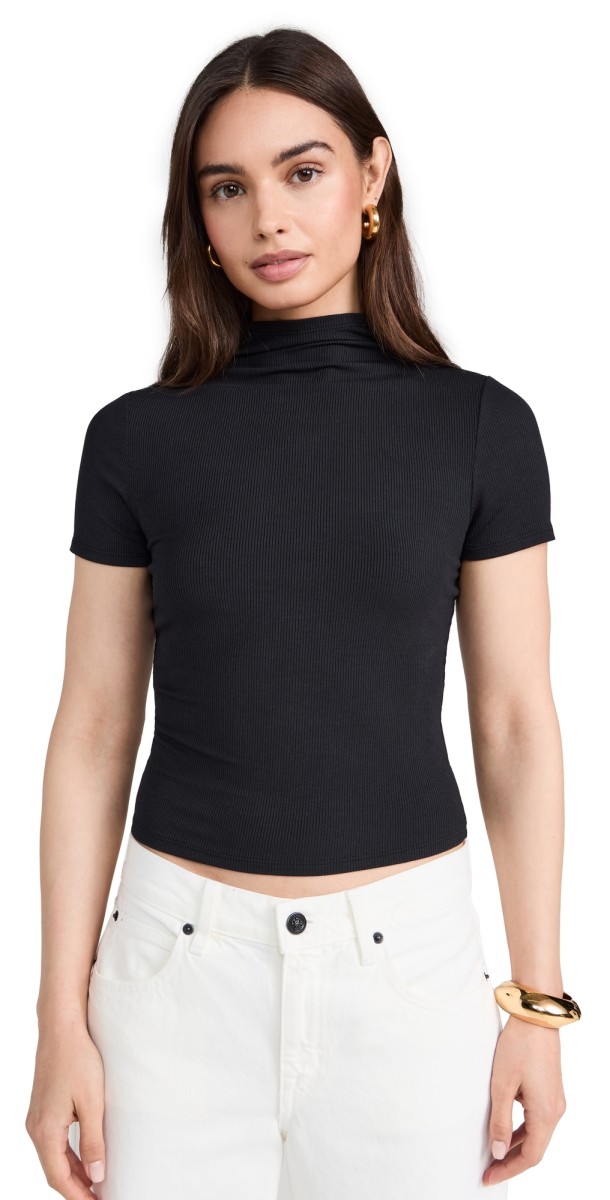 PAIGE Blanche Top Black