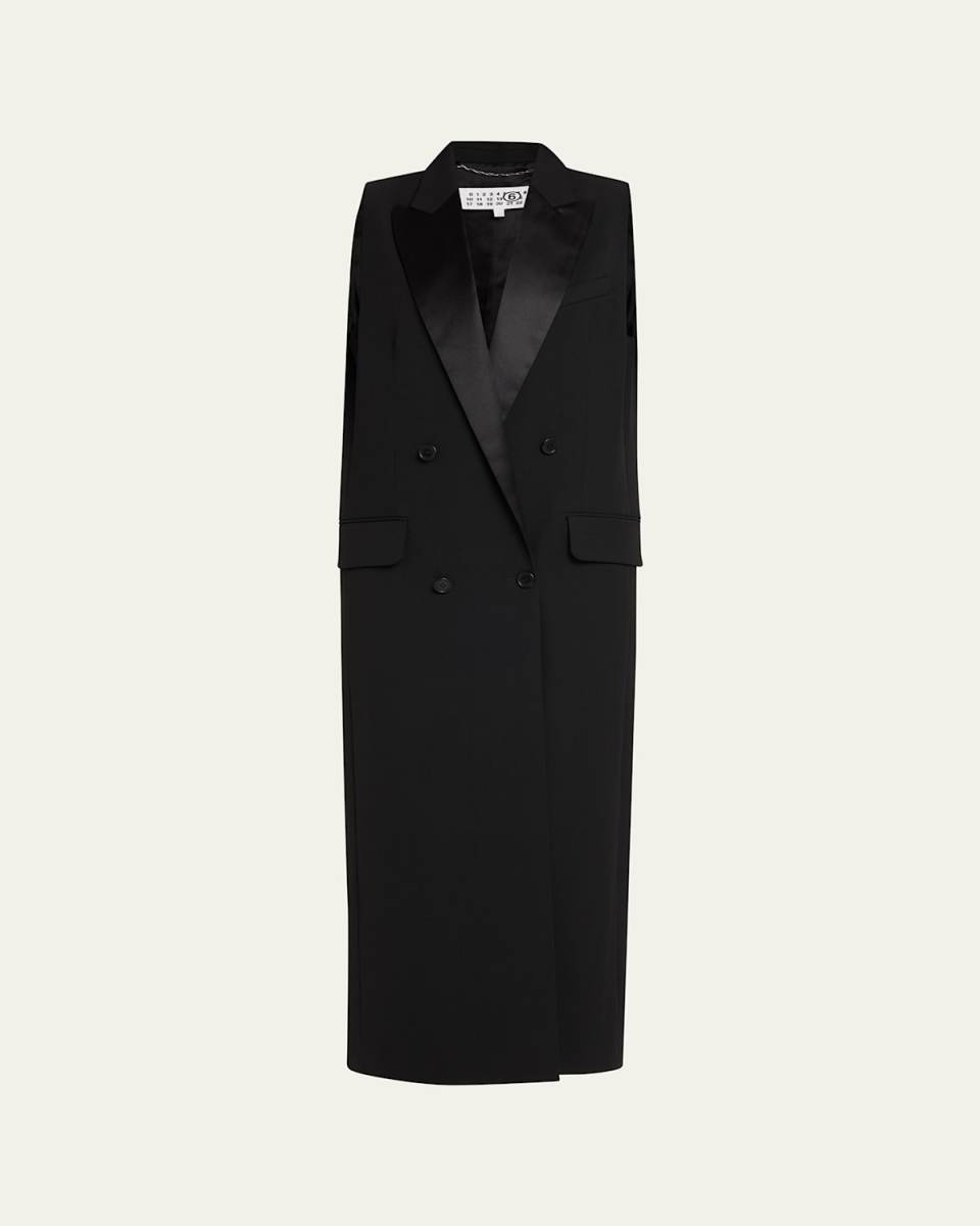 Long Tuxedo Vest